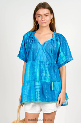 Naudic Australia NVH8Z6309 Women | Naudic Matilda Short Sleeve Top Charm